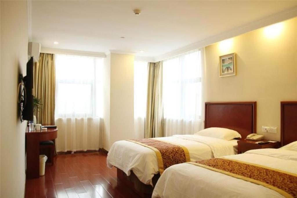 Greentree Inn Suzhou Railway Station North Square Haobainian Wedding Dress City Express Hotel Екстер'єр фото